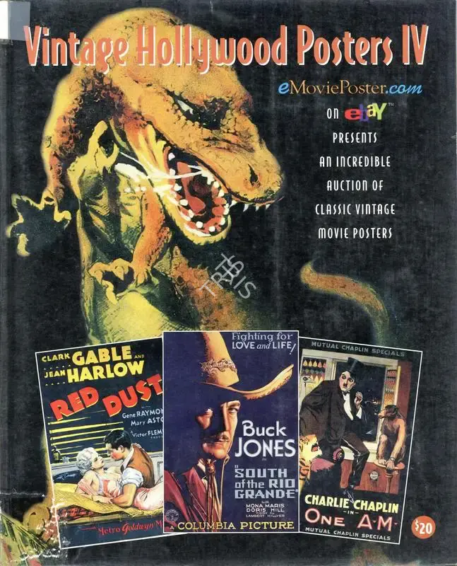Bruce Hershenson (Editor), Vintage Hollywood Posters IV, 2001, Edited Book