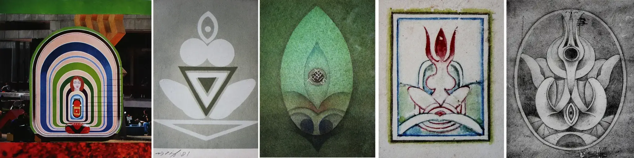 G.R. Santosh (Artist), Untitled, 1973, Painting