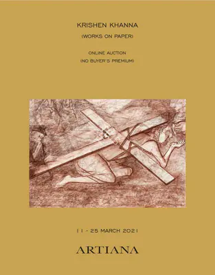Artiana (Auction House), Krishen Khanna, 2021, Auction Catalogue