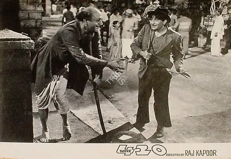 Radhu Karmakar (Cinematographer), Shree 420, 1955, Lobby Card