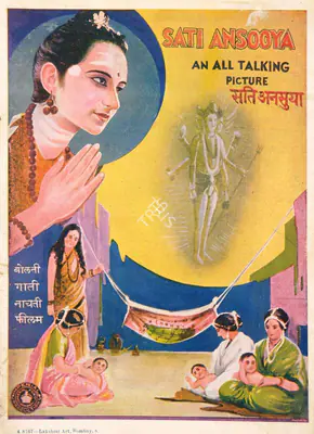 Madanrai Vakil (Director), Sati Ansooya, 1933, Song-Synopsis Booklet