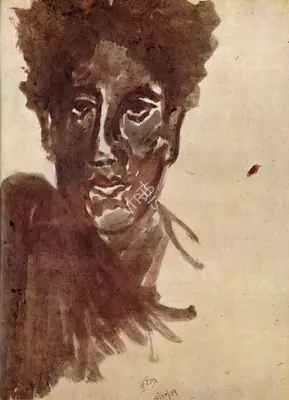 Rabindranath Tagore (Artist), Untitled, 1931, Painting