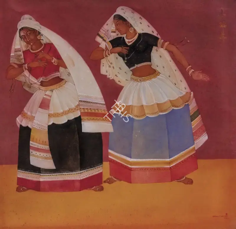 Sushil Sarkar (Artist), Untitled, 1953, Painting