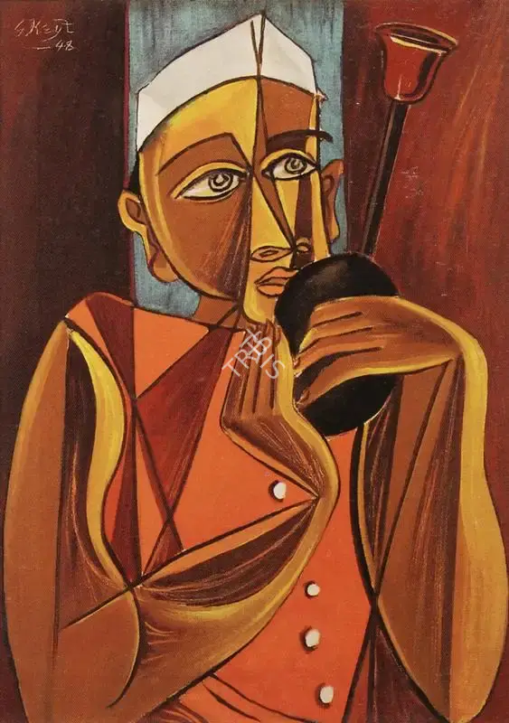 George Keyt (Artist), Untitled, 1948, Painting