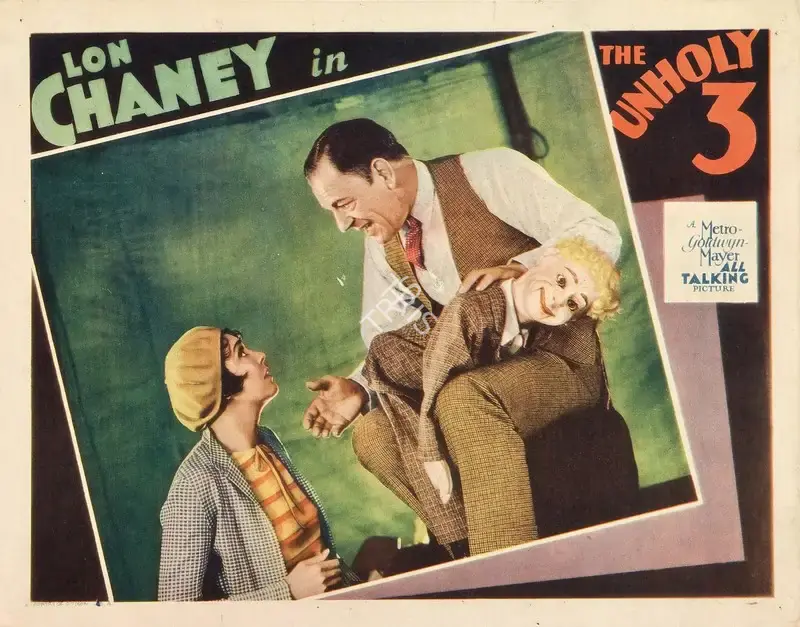 Irving Thalberg (Producer), The Unholy Three, 1930, Lobby Card