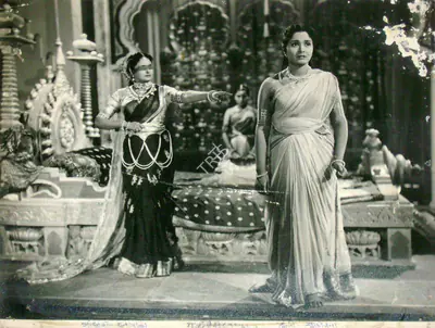 Raja Thakur (Director), Gaj Gauri, 1958, Lobby Card