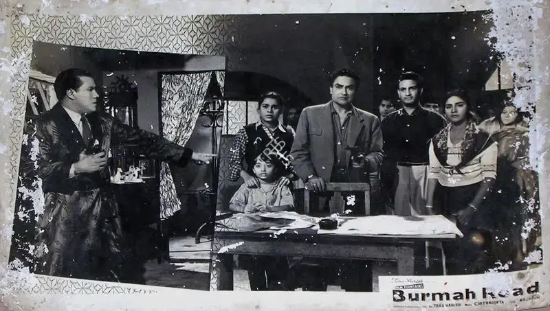 Tara Harish (Producer), Burmah Road, 1962, Lobby Card