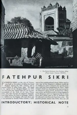 Fatehpur Sikri, 1948, Essay