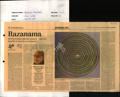 Kishore Singh (Reporter), Razanama, 2009, Newspaper Clipping