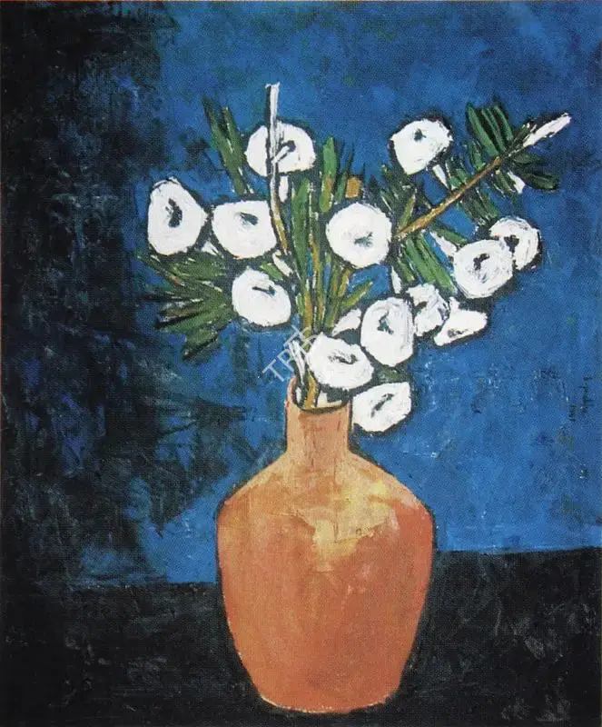 B. Prabha (Artist), Still Life II, 1961, Painting
