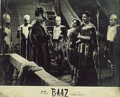 V.K. Murthy (Cinematographer), Baaz, 1953, Lobby Card