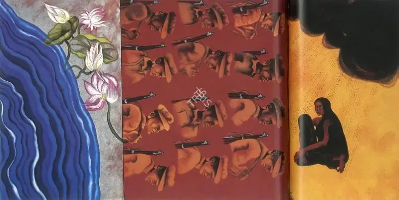 Arpana Caur (Artist), Where Are All the Flowers, 1995, Painting