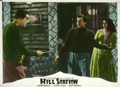 Shakti Samanta (Director), Hill Station, 1957, Lobby Card