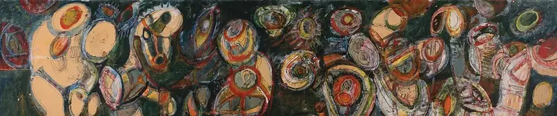 Avinash Chandra (Artist), Joys Of Spring, 1964, Painting