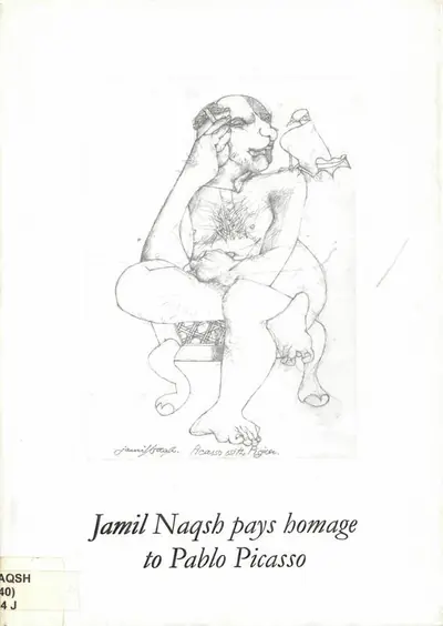 Jamil Naqsh (Author), Jamil Naqsh Pays Homage to Pablo Picasso, 2008, Authored Book