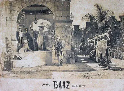 V.K. Murthy (Cinematographer), Baaz, 1953, Lobby Card