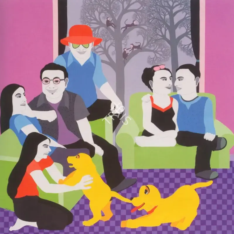 Farhad Hussain (Artist), Untitled, 2008, Painting