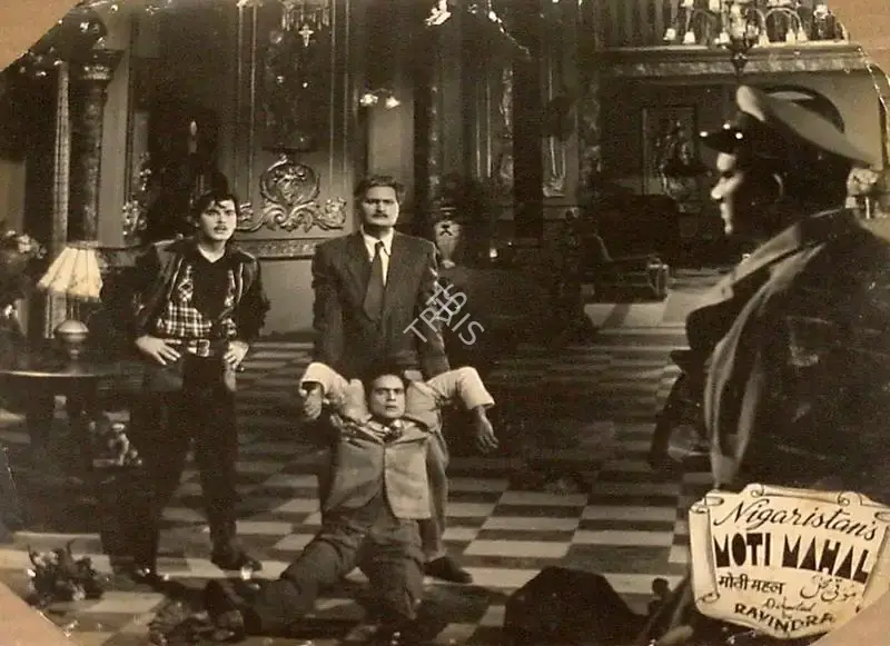 Ravindra Dave (Director), Moti Mahal, 1952, Lobby Card