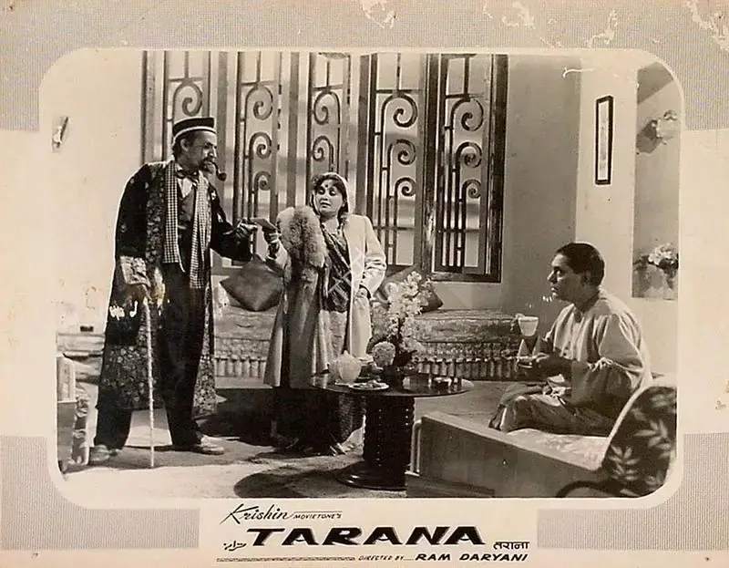 Ram Daryani (Director), Tarana, 1951, Lobby Card