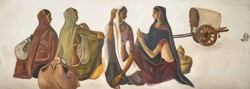 B. Prabha (Artist), Untitled, 1979, Painting