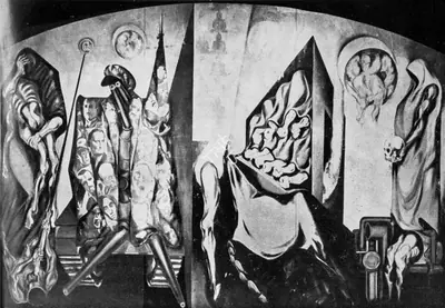A. Ramachandran (Artist), Gandhi Darshan Exhibition, New Delhi, 1969, Painting