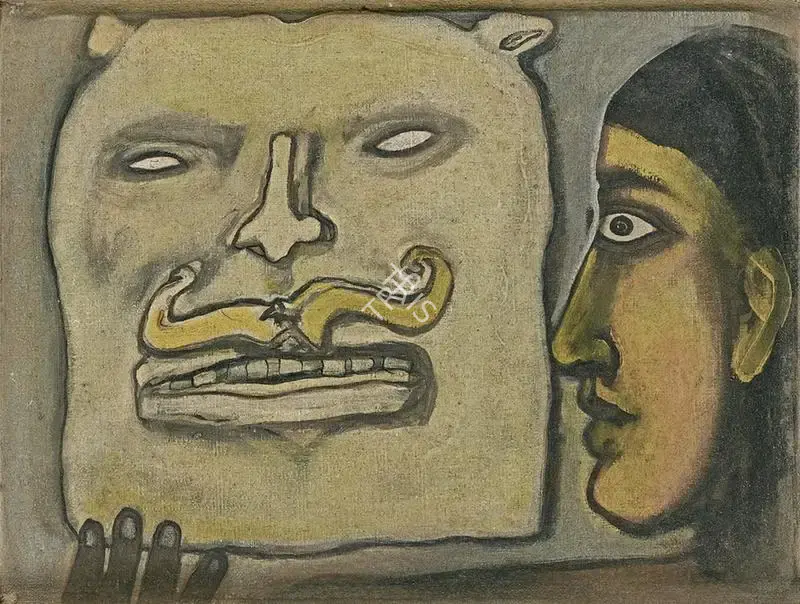 Jogen Chowdhury (Artist), Untitled, 1984, Painting