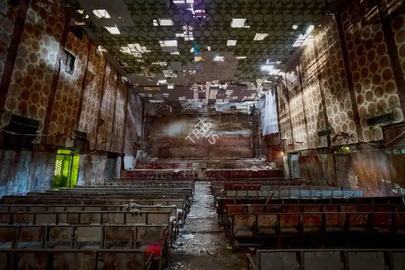 Hemant Chaturvedi (Photographer), Inside Jumna Palace Talkies, Haridwar, Uttarakhand, 2024, Contemporary Photograph