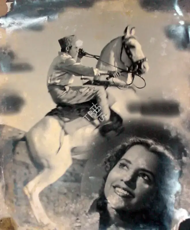 R.D. Mathur (Cinematographer), Madhosh, 1951, Photographic Still