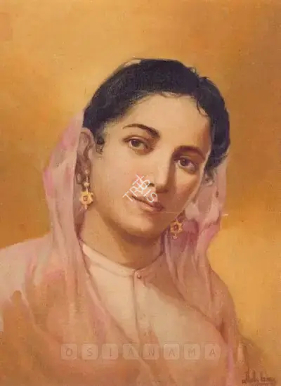 Ustad Allah Bukhsh (Artist), Untitled (Portrait), Painting
