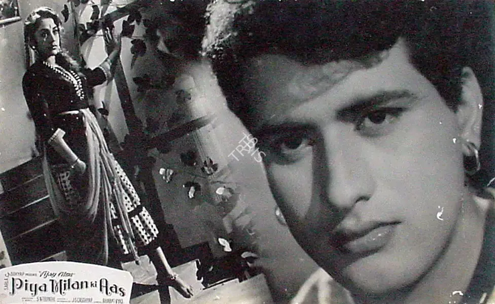 Russi Billimoria (Cinematographer), Piya Milan Ki Aas, 1961, Lobby Card