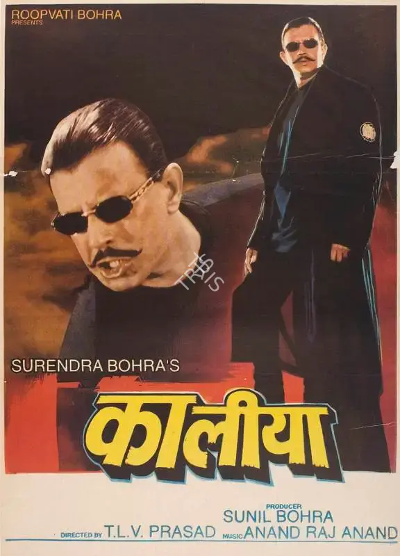 Sunil Bohra (Producer), Kaalia, 1997, Full Sheet Poster