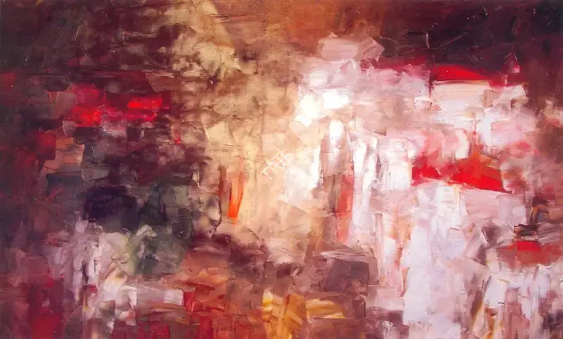 K.M. Adimoolam (Artist), Reflex, 1991, Painting