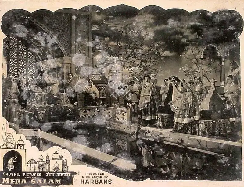 Harbans (Producer), Mera Salam, 1957, Lobby Card