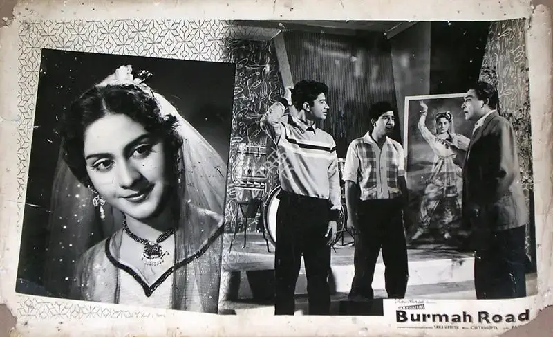 Tara Harish (Producer), Burmah Road, 1962, Lobby Card