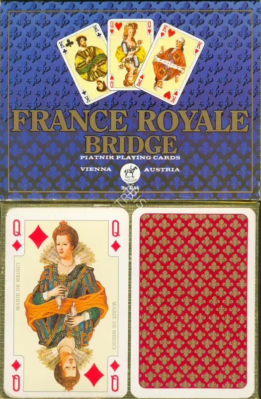 France Royale, 1975, Playing Cards