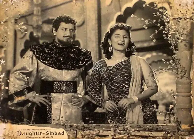H. Khera (Producer), Sindbad Ki Beti, 1958, Lobby Card
