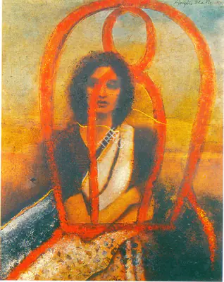 Anjolie Ela Menon (Artist), Untitled, Painting