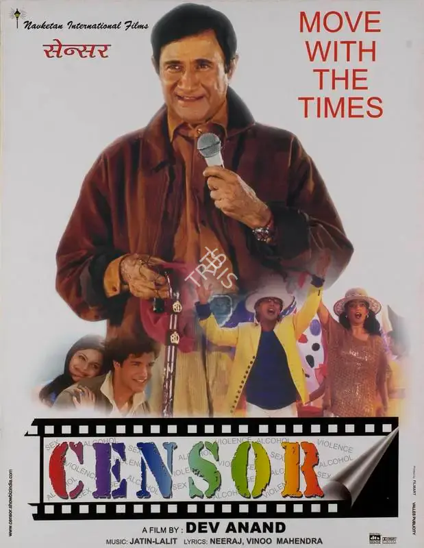 Dev Anand (Producer), Censor, 2001, Lobby Card