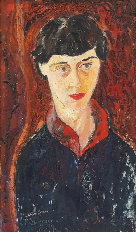 Krishen Khanna (Artist), Untitled (Patricia), 1954, Painting