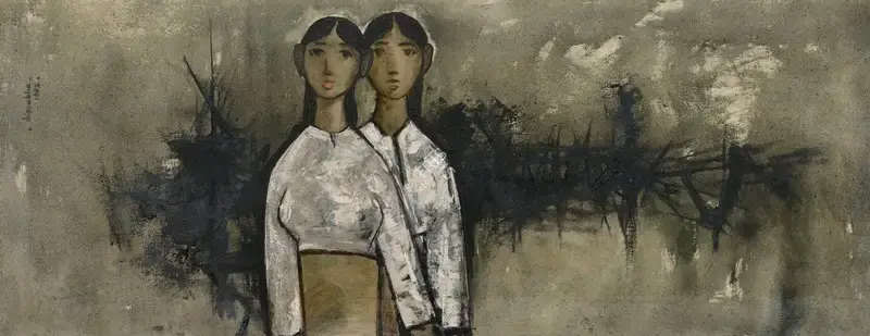 B. Prabha (Artist), Untitled, 1962, Painting