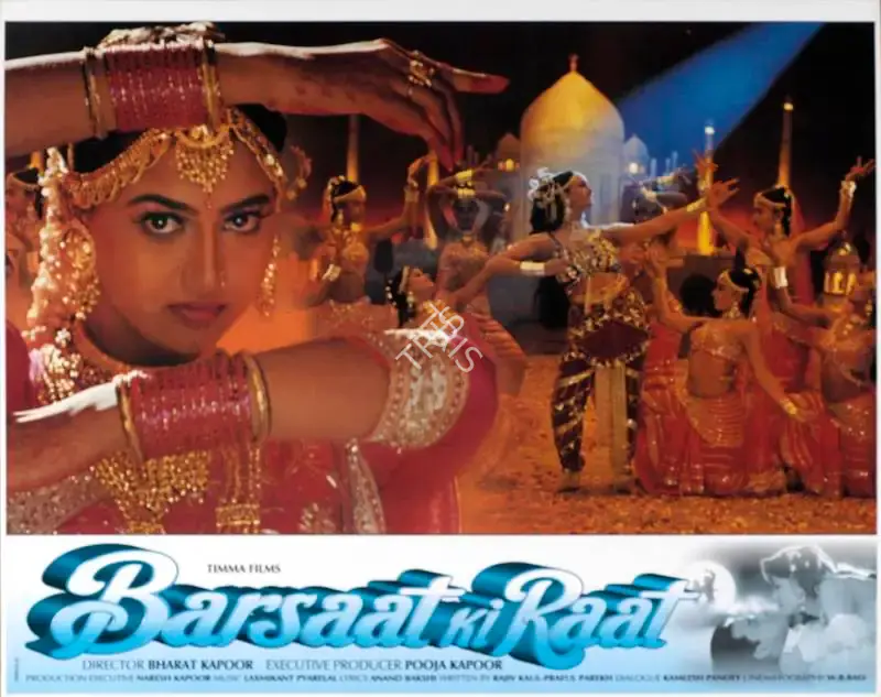 Pooja Kapoor (Producer), Barsaat Ki Raat, 1998, Lobby Card