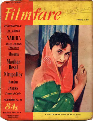 C.R. Mandy (Editor), Filmfare, 1956, Magazine