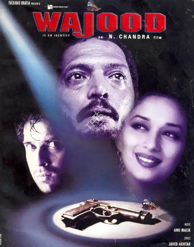 N. Chandra (Producer), Wajood, 1998, Song-Synopsis Booklet