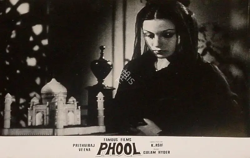 Kumar Jaywant (Cinematographer), Phool, 1945, Lobby Card