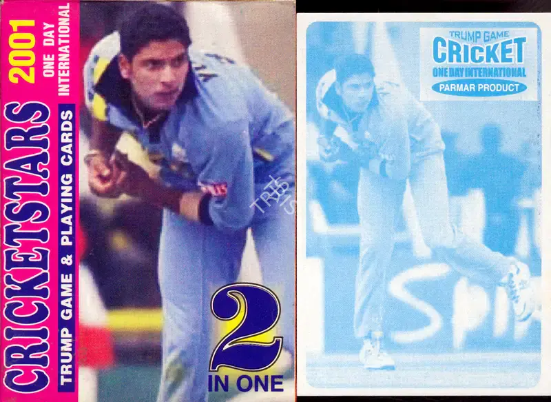 Cricketstars ODI - Trump, 2001, Playing Cards