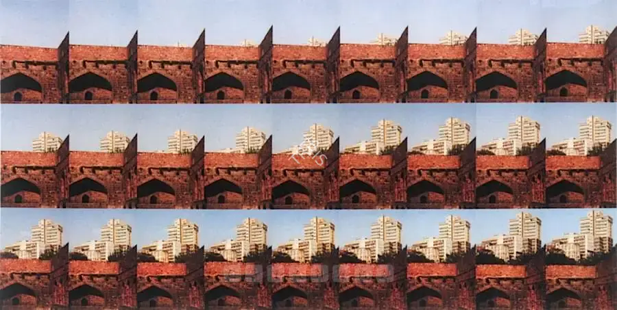 Farhad Hussain (Artist), Sequence Six, 2007, Painting