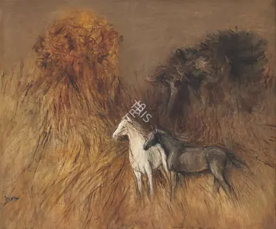 Arup Das (Artist), Untitled, Painting