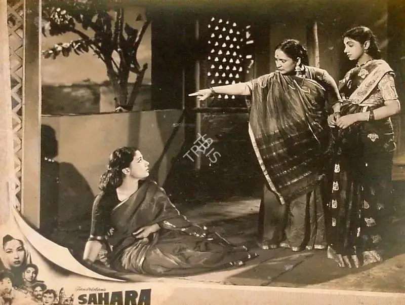 Ranjodh Thakur (Cinematographer), Sahara, 1958, Lobby Card