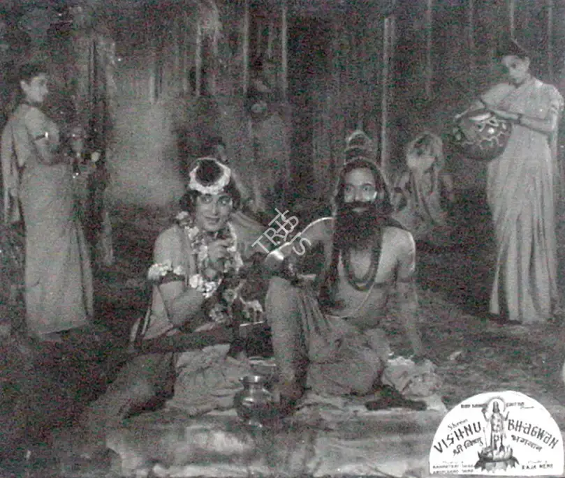 Mahipatray Shah (Producer), Shree Vishnu Bhagwan, 1951, Lobby Card
