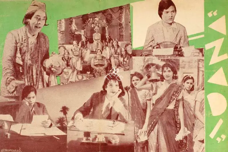 R. Sharma (Director), Azadi, 1935, Handbill